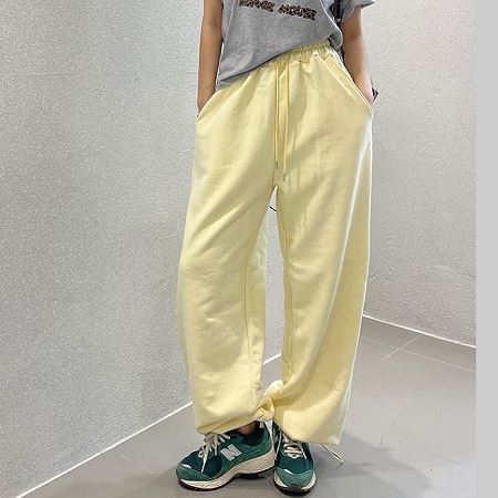 An array of Dongdaemum Women’s Pants, embodying the versatility of Korean fashion.