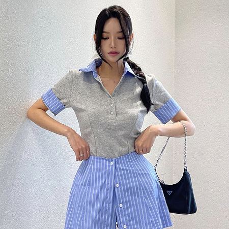 A selection of Dongdaemum Women’s Shirts & Tops, showcasing the best of Korean fashion.