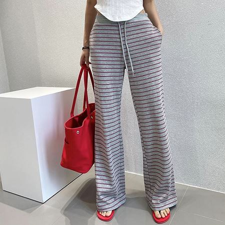 An array of Dongdaemum Women’s Pants, embodying the versatility of Korean fashion.