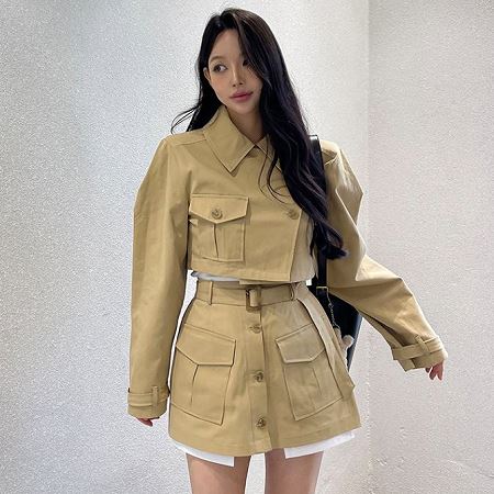 A variety of Dongdaemum Women’s Coats & Jackets, reflecting the sophistication of Korean fashion.