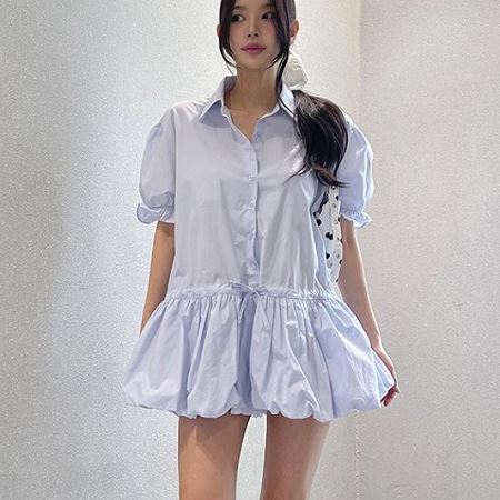 A collection of Dongdaemum Women’s Dresses, encapsulating the charm of Korean fashion.