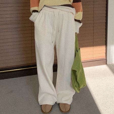 An array of Dongdaemum Women’s Pants, embodying the versatility of Korean fashion.