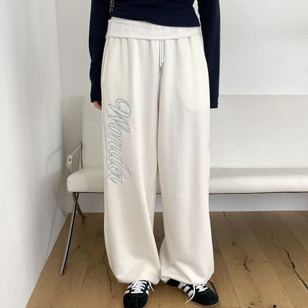 An array of Dongdaemum Women’s Pants, embodying the versatility of Korean fashion.