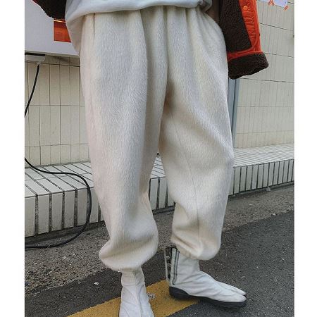 An array of Dongdaemum Women’s Pants, embodying the versatility of Korean fashion.