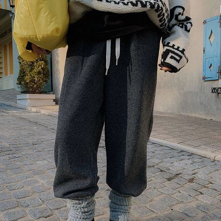 An array of Dongdaemum Women’s Pants, embodying the versatility of Korean fashion.