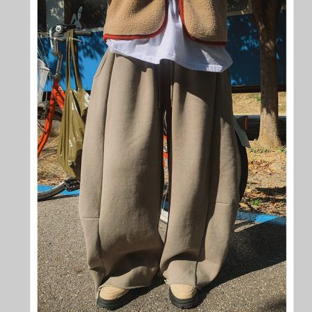 An array of Dongdaemum Women’s Pants, embodying the versatility of Korean fashion.