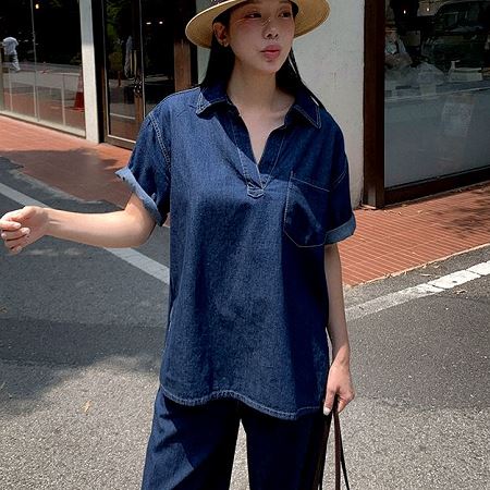A selection of Dongdaemum Women’s Shirts & Tops, showcasing the best of Korean fashion.