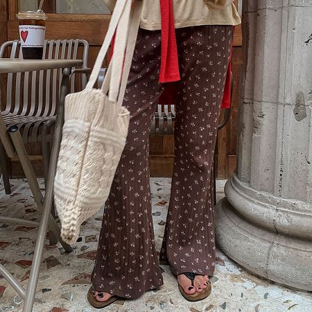 An array of Dongdaemum Women’s Pants, embodying the versatility of Korean fashion.