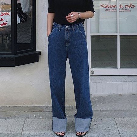 An array of Dongdaemum Women’s Pants, embodying the versatility of Korean fashion.