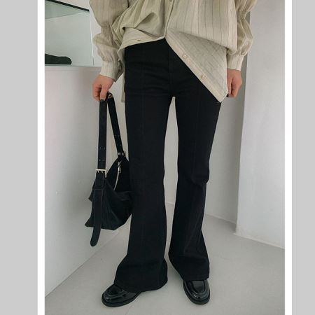 An array of Dongdaemum Women’s Pants, embodying the versatility of Korean fashion.