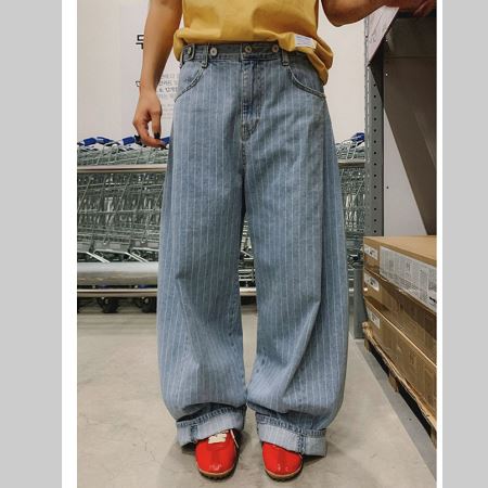 An array of Dongdaemum Women’s Pants, embodying the versatility of Korean fashion.