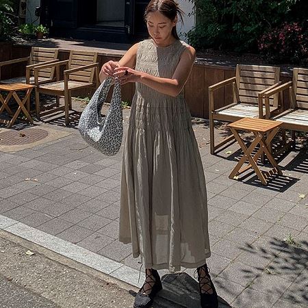 A collection of Dongdaemum Women’s Dresses, encapsulating the charm of Korean fashion.