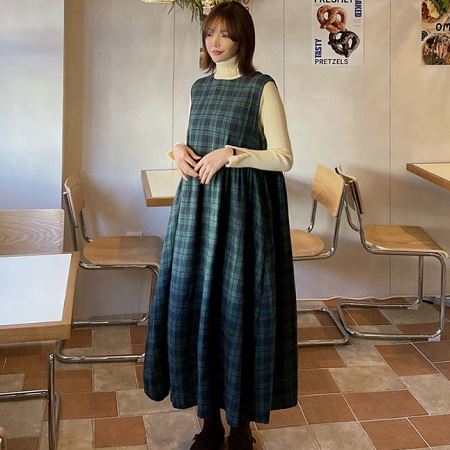 A collection of Dongdaemum Women’s Dresses, encapsulating the charm of Korean fashion.