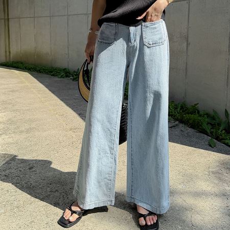 An array of Dongdaemum Women’s Pants, embodying the versatility of Korean fashion.
