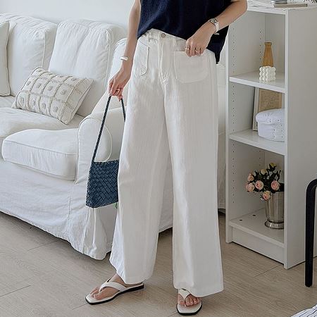 An array of Dongdaemum Women’s Pants, embodying the versatility of Korean fashion.