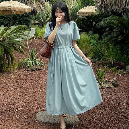 A collection of Dongdaemum Women’s Dresses, encapsulating the charm of Korean fashion.