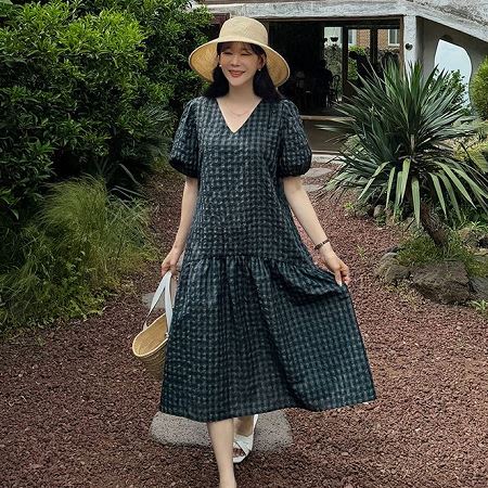 A collection of Dongdaemum Women’s Dresses, encapsulating the charm of Korean fashion.