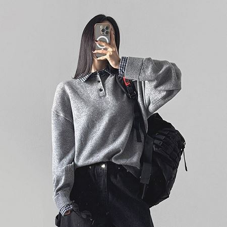 Dongdaemum Women’s Shirts, Tops & T-Shirts, a testament to the elegance and quality of wholesale Korean fashion.