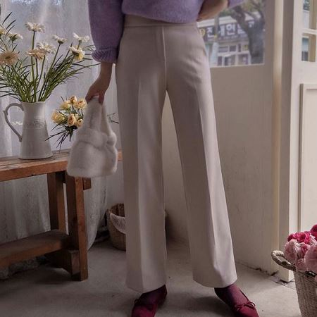 An array of Dongdaemum Women’s Pants, embodying the versatility of Korean fashion.