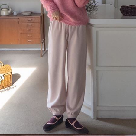 An array of Dongdaemum Women’s Pants, embodying the versatility of Korean fashion.