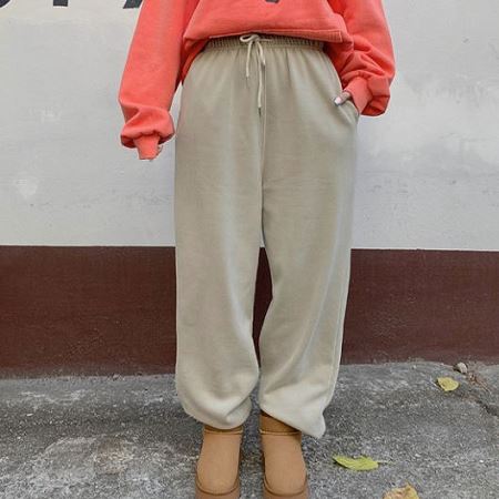 An array of Dongdaemum Women’s Pants, embodying the versatility of Korean fashion.