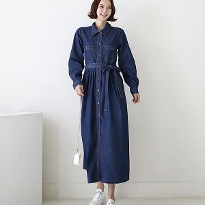 A collection of Dongdaemum Women’s Dresses, encapsulating the charm of Korean fashion.