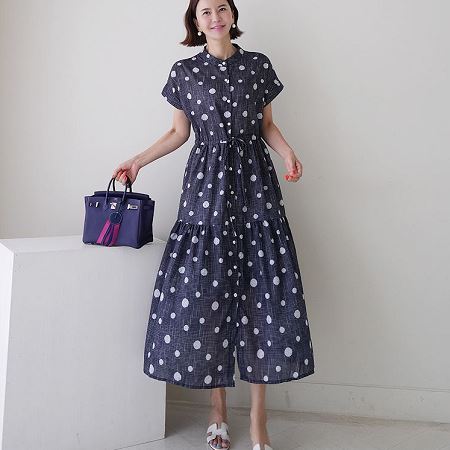 A collection of Dongdaemum Women’s Dresses, encapsulating the charm of Korean fashion.