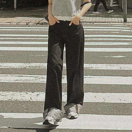 An array of Dongdaemum Women’s Pants, embodying the versatility of Korean fashion.