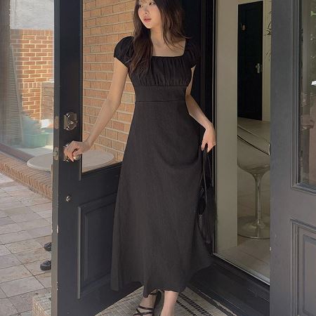 A collection of Dongdaemum Women’s Dresses, encapsulating the charm of Korean fashion.