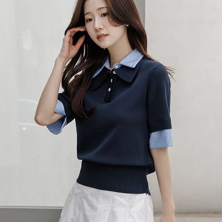 Dongdaemum Women’s Shirts, Tops & T-Shirts, a testament to the elegance and quality of wholesale Korean fashion.