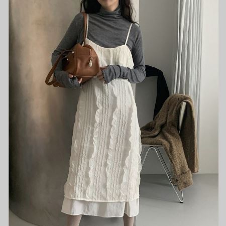 A collection of Dongdaemum Women’s Dresses, encapsulating the charm of Korean fashion.