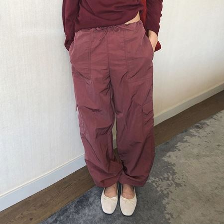 An array of Dongdaemum Women’s Pants, embodying the versatility of Korean fashion.