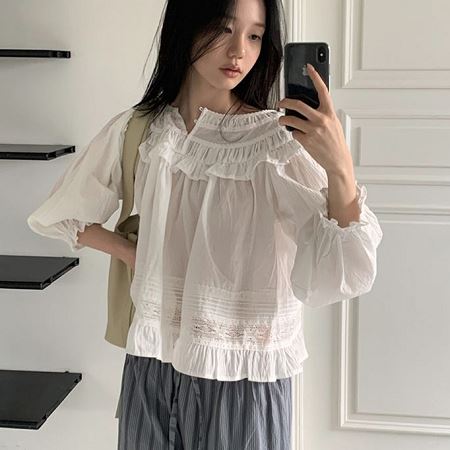 A selection of Dongdaemum Women’s Shirts & Tops, showcasing the best of Korean fashion.