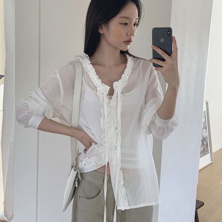 A selection of Dongdaemum Women’s Shirts & Tops, showcasing the best of Korean fashion.