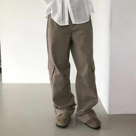 An array of Dongdaemum Women’s Pants, embodying the versatility of Korean fashion.