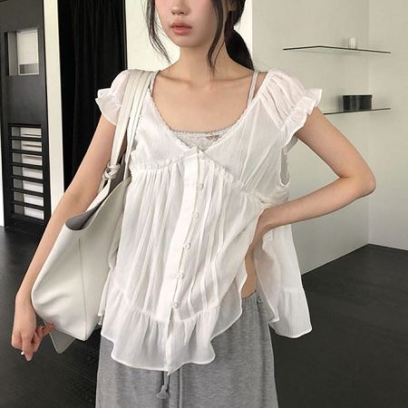 A selection of Dongdaemum Women’s Shirts & Tops, showcasing the best of Korean fashion.