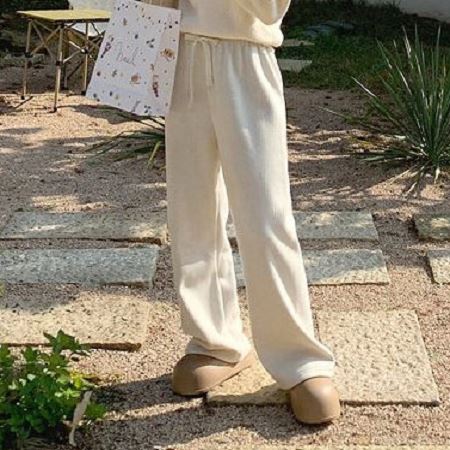 An array of Dongdaemum Women’s Pants, embodying the versatility of Korean fashion.