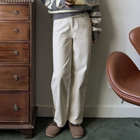 An array of Dongdaemum Women’s Pants, embodying the versatility of Korean fashion.