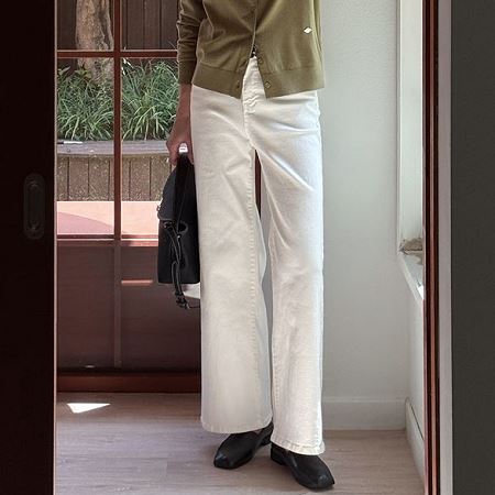 An array of Dongdaemum Women’s Pants, embodying the versatility of Korean fashion.