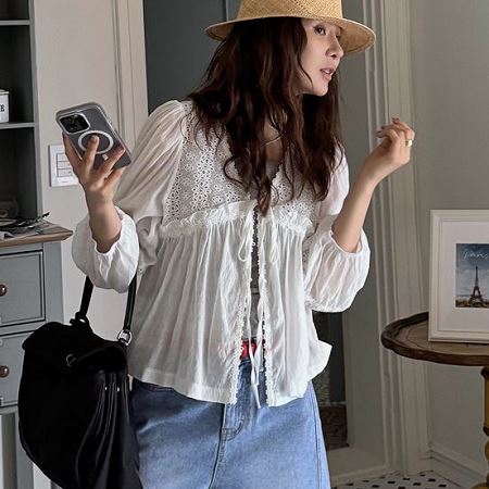 A selection of Dongdaemum Women’s Shirts & Tops, showcasing the best of Korean fashion.