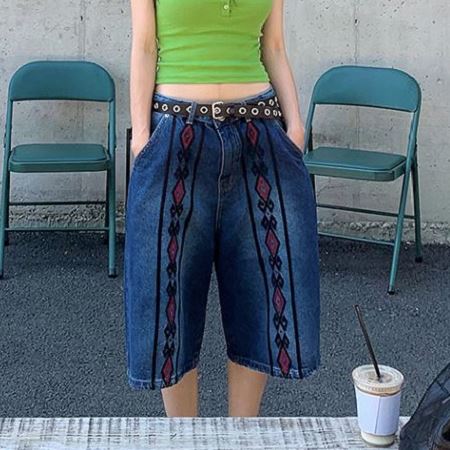 An array of Dongdaemum Women’s Pants, embodying the versatility of Korean fashion.