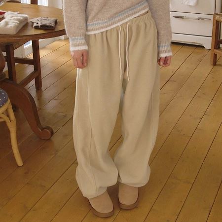 An array of Dongdaemum Women’s Pants, embodying the versatility of Korean fashion.