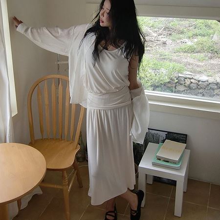 A collection of Dongdaemum Women’s Dresses, encapsulating the charm of Korean fashion.