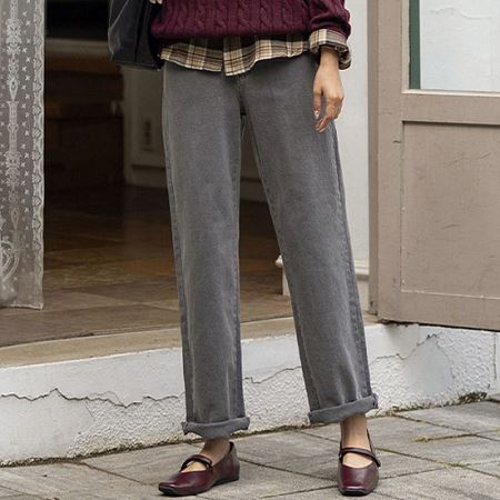 An array of Dongdaemum Women’s Pants, embodying the versatility of Korean fashion.