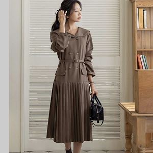 A collection of Dongdaemum Women’s Dresses, encapsulating the charm of Korean fashion.