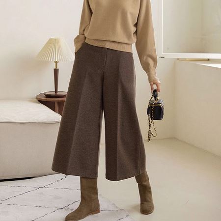 An array of Dongdaemum Women’s Pants, embodying the versatility of Korean fashion.