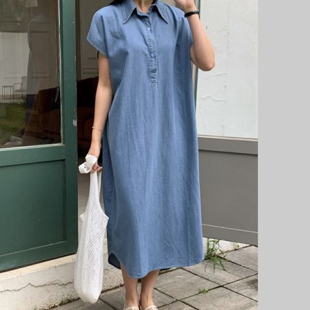 A collection of Dongdaemum Women’s Dresses, encapsulating the charm of Korean fashion.