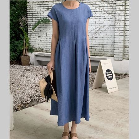 A collection of Dongdaemum Women’s Dresses, encapsulating the charm of Korean fashion.