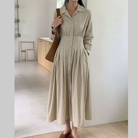 A collection of Dongdaemum Women’s Dresses, encapsulating the charm of Korean fashion.