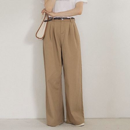 An array of Dongdaemum Women’s Pants, embodying the versatility of Korean fashion.